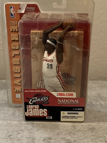 2004 McFarlane NBA Lebron James Cleveland Cavaliers NIB New in Box Cover