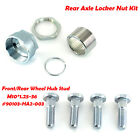 Rear Axle Locker Nut Kit & 4 Front Rear Wheel Hub Stud Honda TRX400EX TRX400X