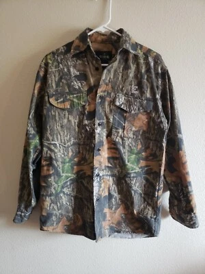 RedHead Men's S/P Camo Hunting Fishing Button Front Shirt Bass Pro Shop - Image 1 of 4