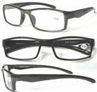 R152 Men's Sports Style Reading Glasses/Plastic Frame/Comfort Designed  ^^^^^