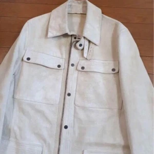 Bally Goatskin Jacket Leather Suede size XL US 40 Luxury Bally jacket suede - Picture 1 of 7