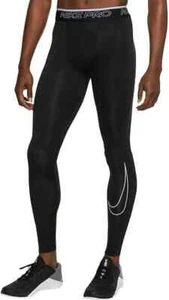 Nuevo con etiquetas Medias de entrenamiento Nike Pro Dri-FIT negras/blancas para hombre (DD1913-010) M XL - Imagen 1 de 3