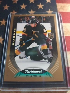 Parkhurst Rookies 2020-21 cubierta superior venta al por menor Gold Border Dylan Coghlan novato radiocontrol - Imagen 1 de 2