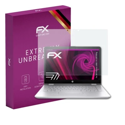 atFoliX Glass Protector for HP Pavilion x360 14-cd0700ng 9H Hybrid-Glass - Image 1 of 4