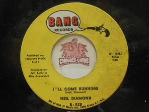 Neil Diamond: Cherry, Cherry / I'll Come Running, 45 RPM VG+ (12L) - Picture 1 of 2