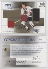 2003 In the Game-Used Signature Series Gold Best of Hockey 1/1 Stan Mikita HOF