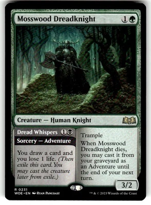 Mosswood Dreadknight Wilds of Eldraine Regular MTG - Image 1 of 2