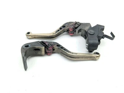 06 07 Palancas izquierda derecha Suzuki GSXR 600 750 recambio con percha Foto 1 de 4