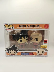 Funko POP! Dragon Ball Goku & Krillin 2 pack AX Anime EXPO 2023 Exclusive - Picture 1 of 9