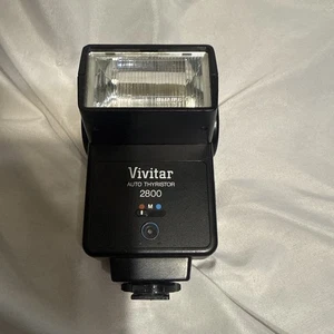Flash fotocamera Vivitar Auto Thyristor 2800 - Foto 1 di 6
