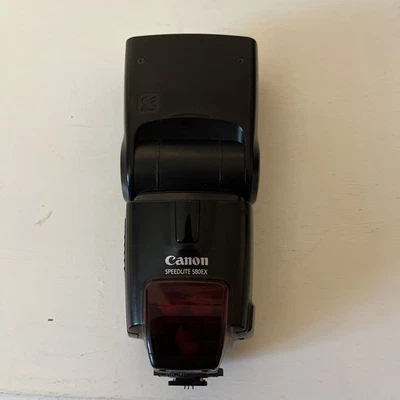 Flash de montaje en zapata Canon Speedlite 580EX para Canon PROBADO  Foto 1 de 2