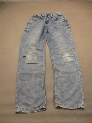 Jeans DIESEL Talla 12 Niño Azul Mezcla de Algodón Cintura Ajustable Rectos Elegantes 468 Foto 1 de 4