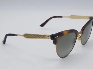 Gucci GG4283/S CRXHA Womens Fashion Sunglasses Made in ITALY Gold  - Picture 1 of 12