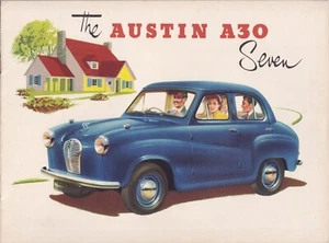 THE AUSTIN A30 SEVEN BROCHURE, PUBLICATION No.901/A. - Picture 1 of 12