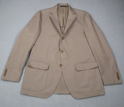 Chaqueta Gitman Bros Para Hombre 41 Beige Unionmade 3 Botones Caqui Abrigo Deportivo Viaje Foto 1 de 4