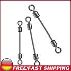 10pcs Lead Sheet Seat Double Swivels Quick Main Line Connector Fish Pin Ring
