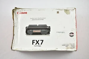 Genuine Canon FX7 Black Toner Cartridge 7621A001[AA] for LaserCLASS 710/720G... - Picture 1 of 5