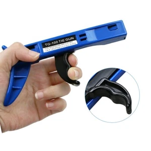 Blue Cable Tie Tool Changing Cutter Cutting Plastic Supply Accessories - Picture 1 of 6
