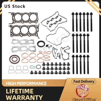 Juego de pernos de junta de culata para Kia Sorento/Sedona 2013-2020 y Hyundai Santa Fe 3,3 L V6 Foto 1 de 4