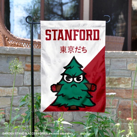 Stanford Cardinal Tokyodachi Garden Flag and Yard Banner Cover