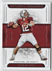 2017 Panini National Treasures Collegiate Andrew Luck #2 STANFORD CARDINAL - Picture 1 of 2