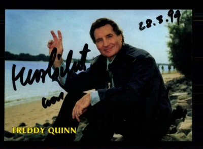 Freddy Quinn Autogrammkarte Original Signiert + M 8771 - Bild 1 von 2