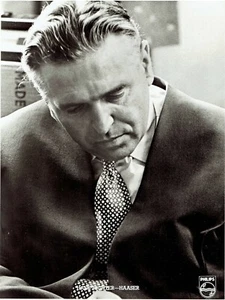 1963 Vintage DBLWT Photo German classical pianist Hans Richter Haaser performing - Picture 1 of 2