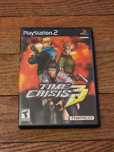 Time Crisis 3 Video Game 2003 Sony PlayStation 2 Namco PS2 - Picture 1 of 3