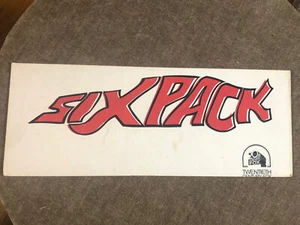 Cartel de pase de estacionamiento vintage PACK DE SEIS PELÍCULAS Hollywood Studio Kenny Rogers - Imagen 1 de 8