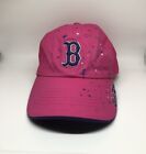 Chapeau à sangle arrière rose Boston Red Sox filles jeunesse collection 47 marque