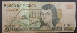 2000 Mexico 200 Pesos P119a(2) Serie CB D4722006. - Picture 1 of 3
