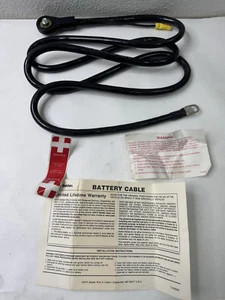NAPA Belden #717852 Battery Cable ~ 2 Gage Wire ~ 78" Length FIT CHEVY TRUCK - Picture 1 of 5