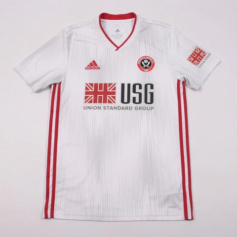 adidas Sheffield United Mens SS Away Shirt 2019/20 Cover