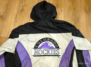 Colorado Rockies Men’s Sz L MLB Genuine Merchandise By Turbo Sportswear Jacket - Picture 1 of 24