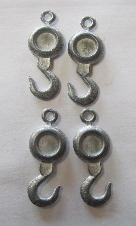 Four replacement hooks for 1960s Buddy L truck  Cheaper  by 4 - Image 1 of 1