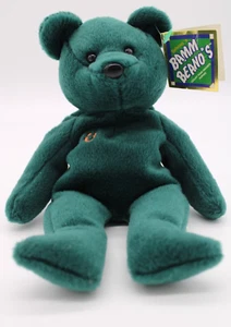 Cal Ripken Jr. 1998 Salvino's Bamm Beano's Plush Dark Green Bear - Picture 1 of 2
