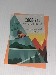 Hallmark Good-Bye From Us Card: No Matter Where You’re Headed You’ll Be Missed - Bild 1 von 4