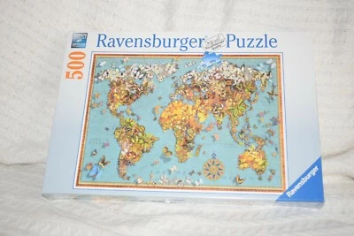 Rompecabezas Ravensburger 500 piezas, Mundo de Mariposas, ref 150434 NUEVO PRECINTADO Foto 1 de 4