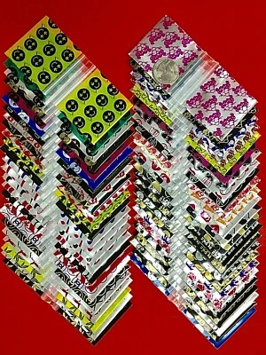 BaggiesSince1987 - 2020 Zip Seal Bags 50 DESIGN MIX 500PCS METALLIC, 👀Details🔽 - Image 1 of 4