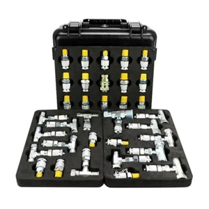 Excavator Pressure-Measuring Three-Way Connector Pilot Test Distribution Valve - Picture 1 of 12