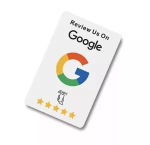 NFC Google Bewertungskarte Business Karte Review Aufkleben Visitenkarte - Bild 1 von 2