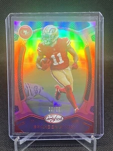 2021 Panini Certified Brandon Aiyuk #68/75 San Francisco 49ers - Picture 1 of 2