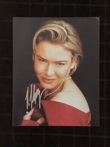 Foto autografiada firmada a mano de Renee Zellweger 8x10 con certificado de autenticidad - Imagen 1 de 3