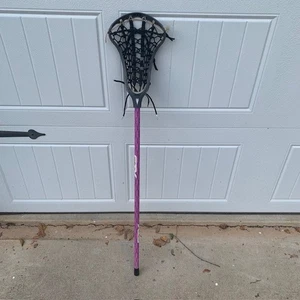STX Lacrosse Complete Stick 6000 Pink / Purple / Grey - Picture 1 of 11