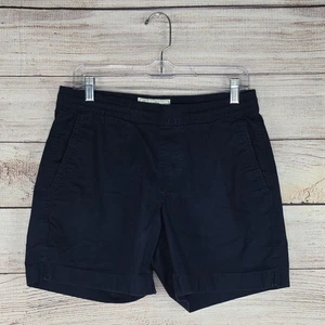 Pantalones cortos relajados para hombre Abercrombie and Fitch azul marino pequeños - Imagen 1 de 7