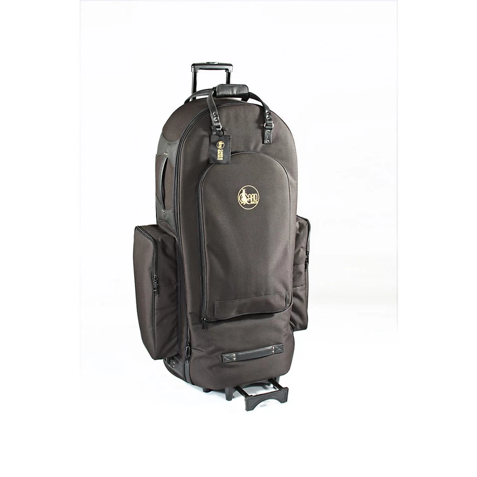 Gard 5/4 Tuba Wheelie Bag 65-wbflk Black Ultra Leather