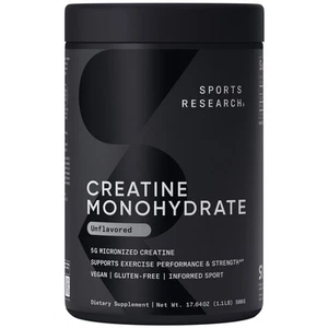 Creatine Monohydrate - Gain Lean Muscle, Improve Performance and Strength (500g) - Picture 1 of 6
