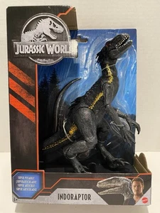 Brand New Jurassic World Indoraptor Dinosaur Figure Super Posable Mattel - Bild 1 von 16