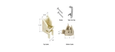 Kit de reparación de balanza de canal de ventana CRL FS290B bronceado Foto 1 de 4