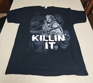 The Walking Dead Daryl Dixon Killin It Grafik schwarz T-Shirt L Horror TV Show - Bild 1 von 5